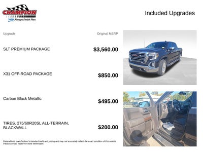 2020 GMC Sierra 1500 4WD Crew Cab Short Box SLT