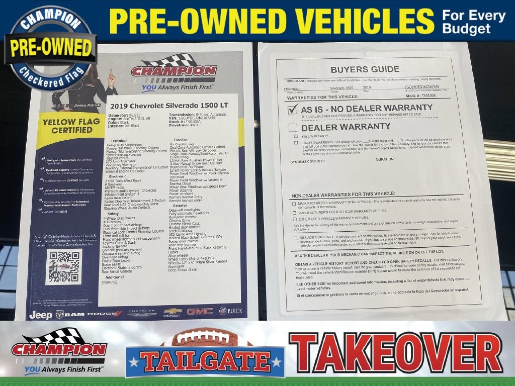 2019 Chevrolet Silverado 1500 LT