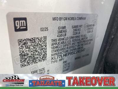 2025 Chevrolet Trax LT