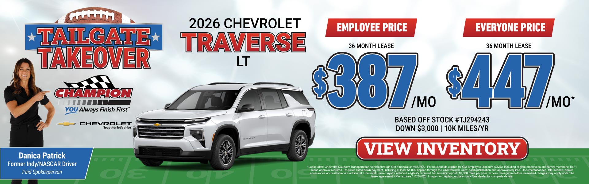 Traverse at Champion Chevrolet of Fowlerville in Fowlerville MI